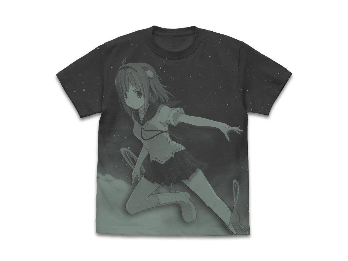 Four Rhythm Across The Blue: Running Through The Sky Rika Ichinose All-Print T-Shirt / Sumi-L