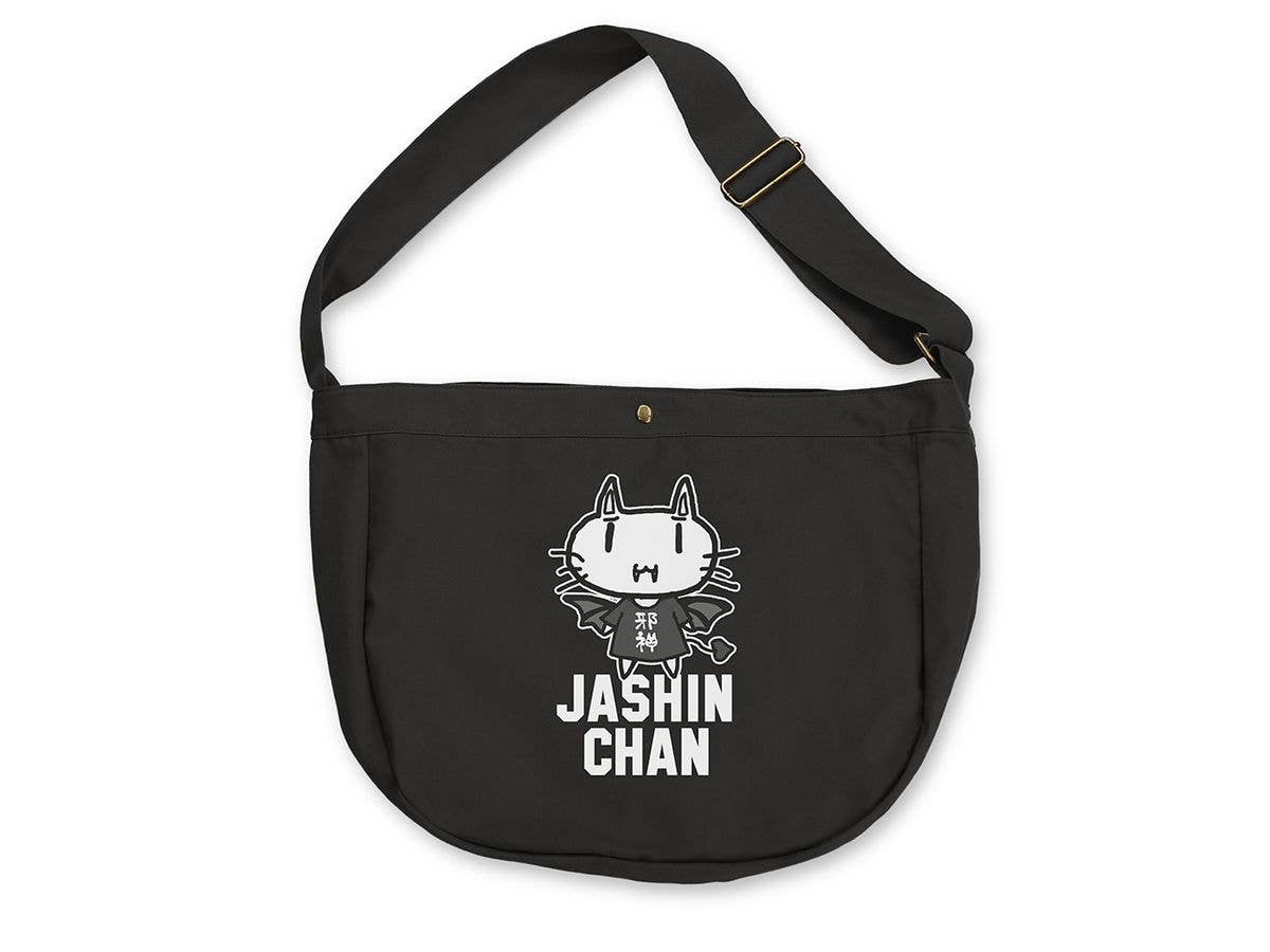 Four Rhythm Across The Blue: Jashin-Chan Newspaper Bag / Black