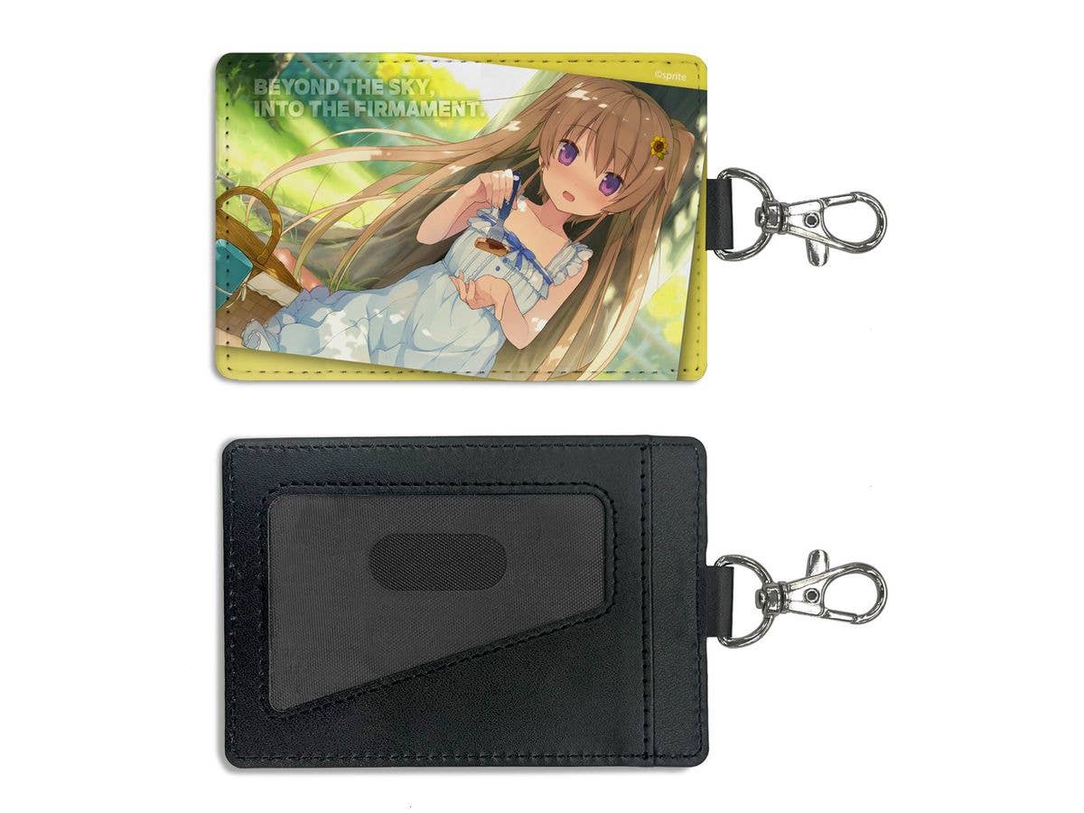 Four Rhythm Across The Blue: Mashiro Arisaka Pass Case (With Snap Hook)