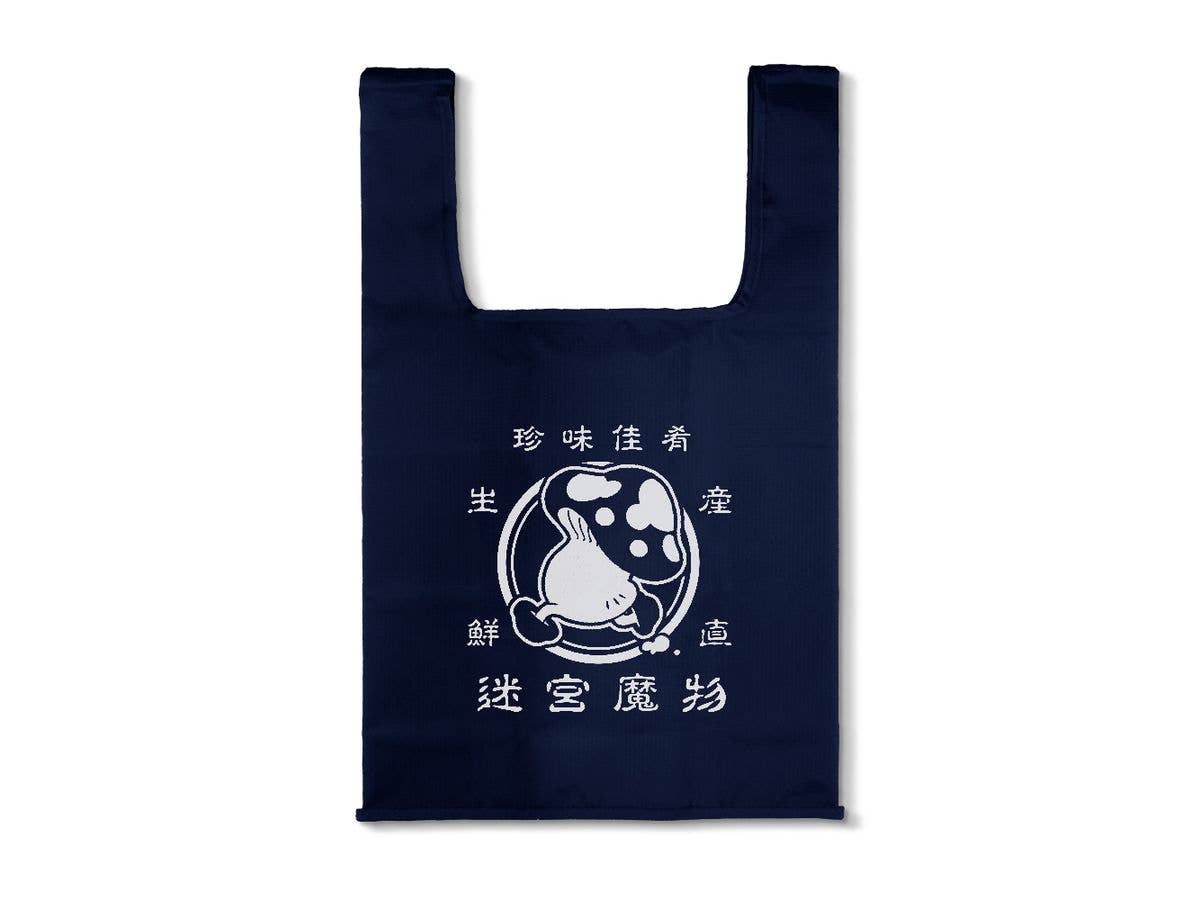 Dungeon Food: Walking Mushroom Eco Bag / NAVY