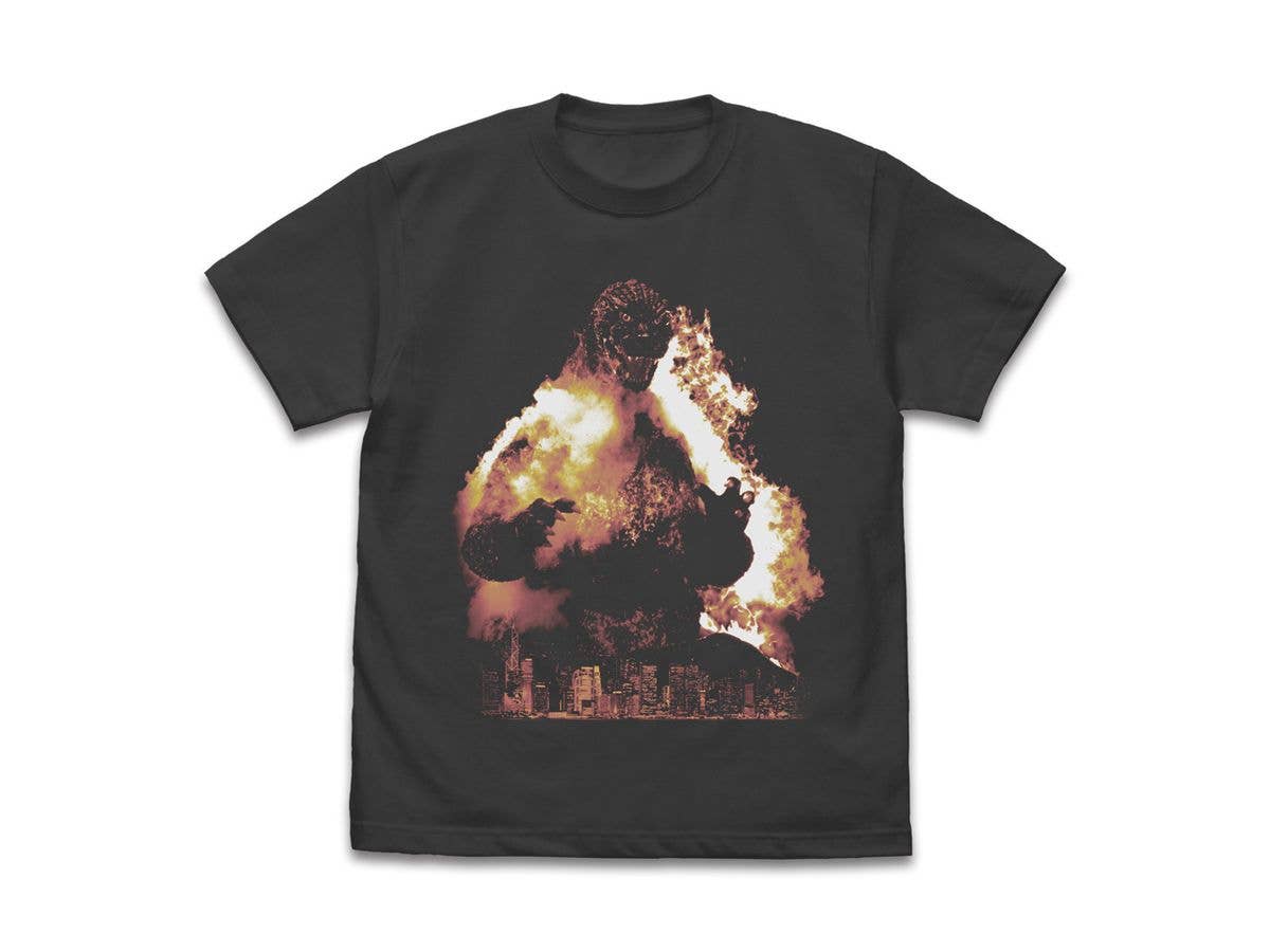 Godzilla: Godzilla (1995) Burning T-shirt / SUMI-XL