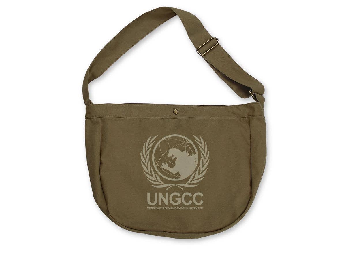 Godzilla: United Nations G-Force Countermeasures Center Newspaper Bag / MOSS