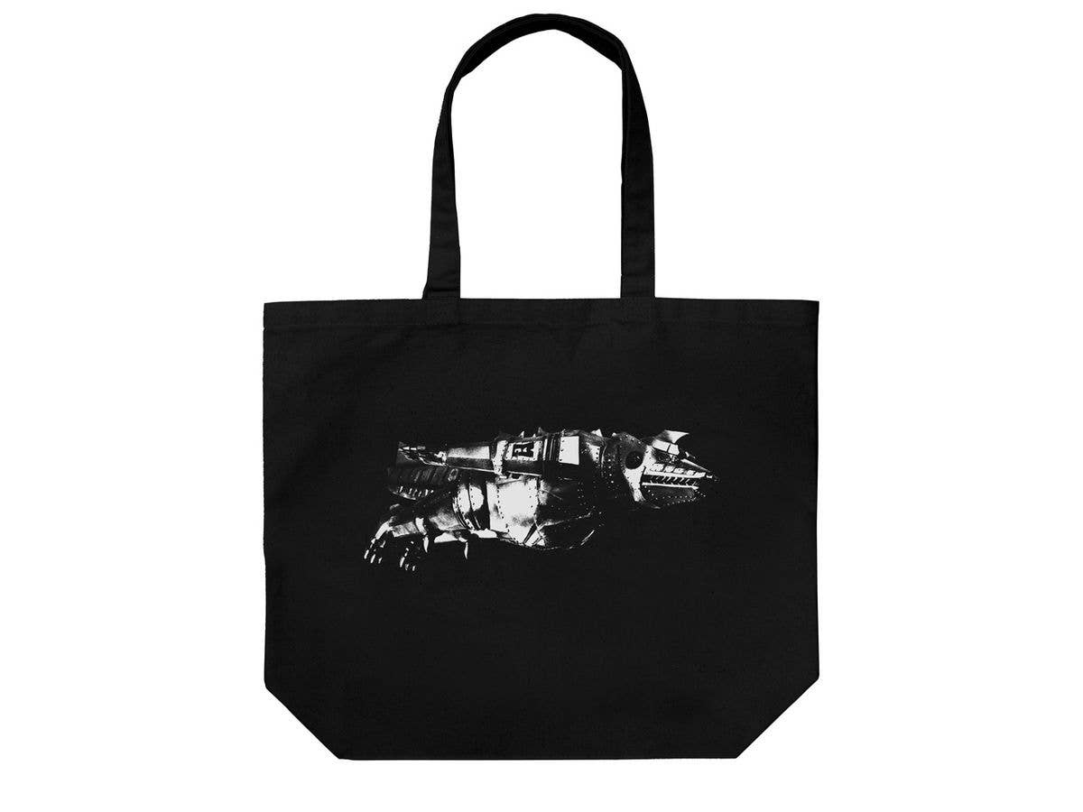 Godzilla: Mechagodzilla Flight Form Large Tote Bag / BLACK