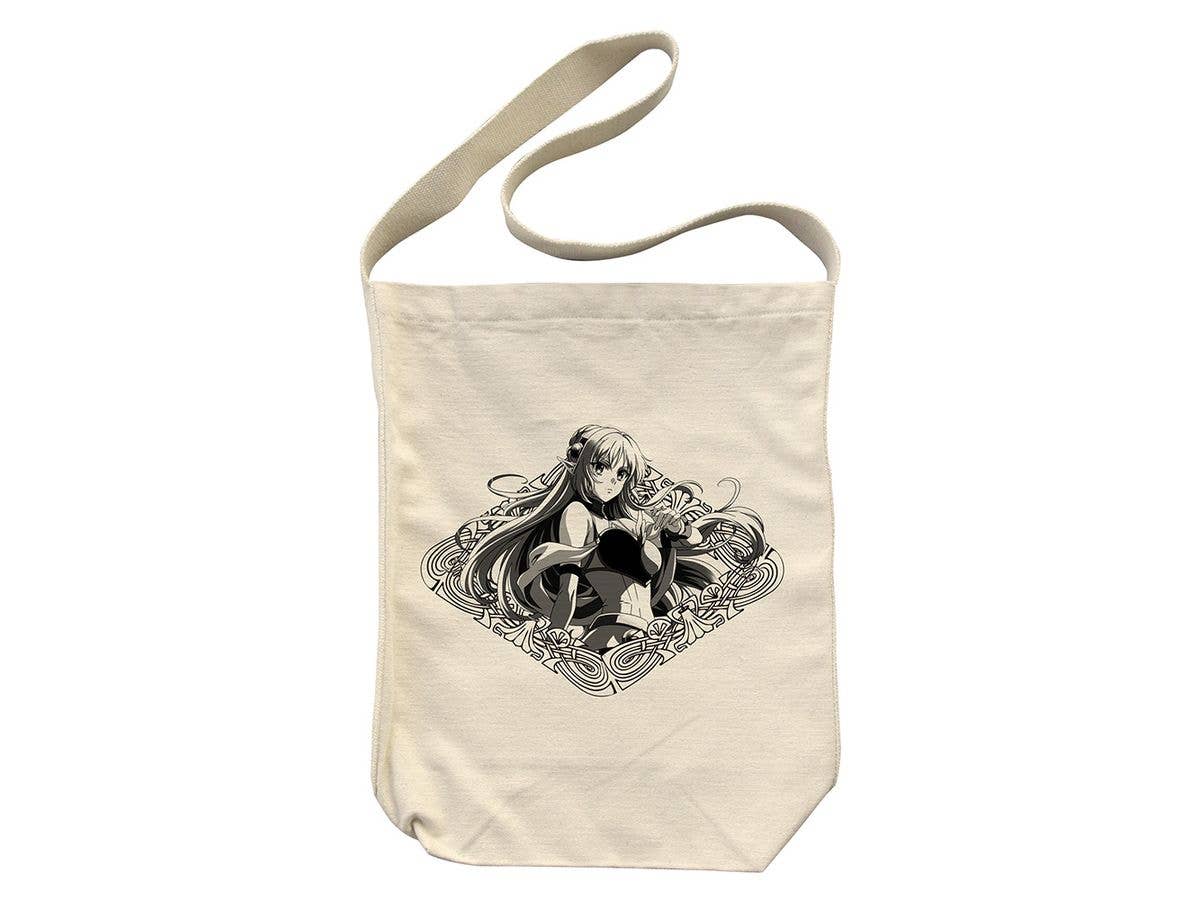 TV Anime: My Status as an Assassin is Clearly Stronger than the Hero's: Amelia Rose Quartz Shoulder Tote / NATURAL