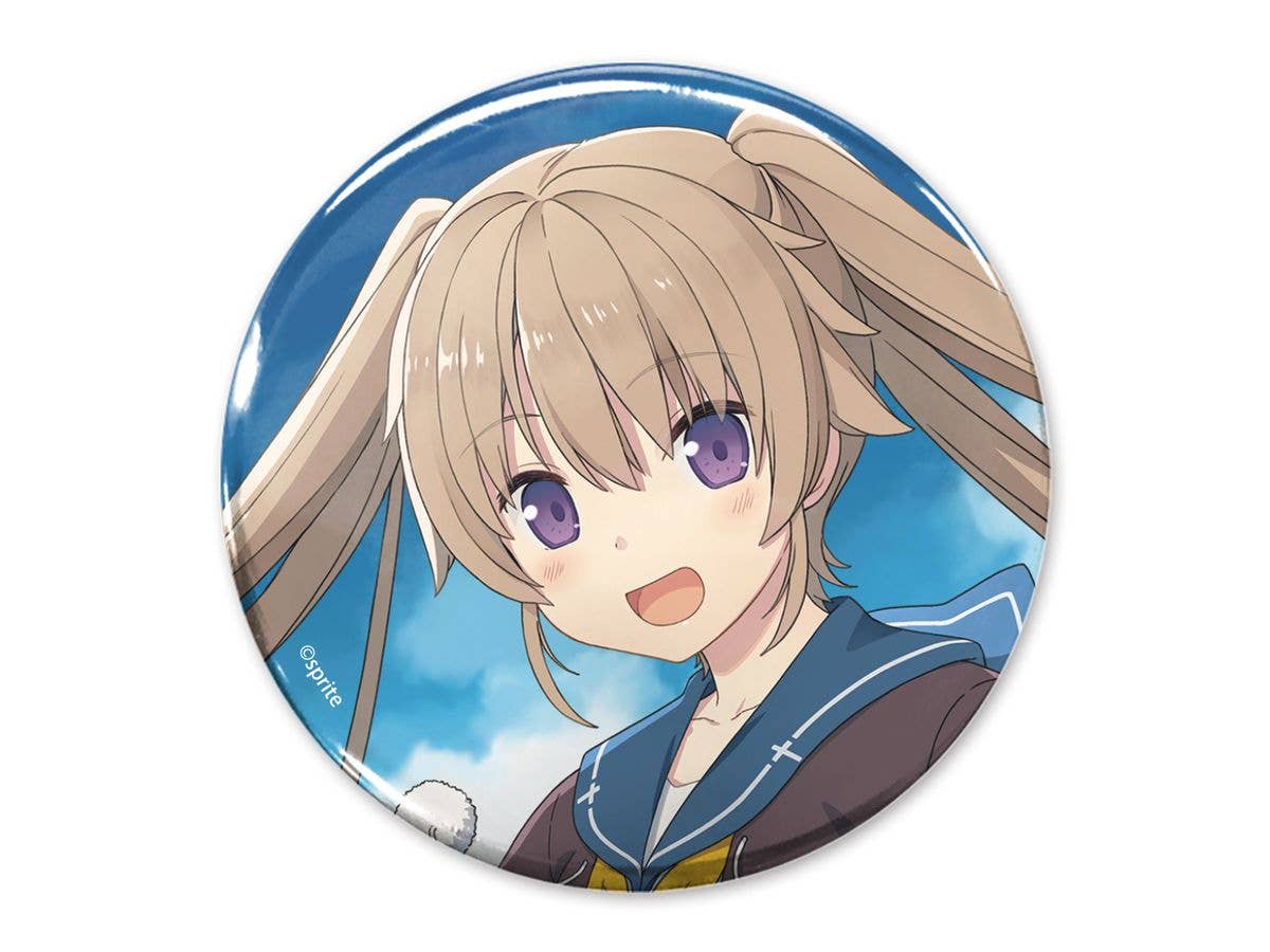 Aokana: Four Rhythm Across The Blue: Arisaka Mashiro 65Mm Can Badge Beyond The Sky Ver.