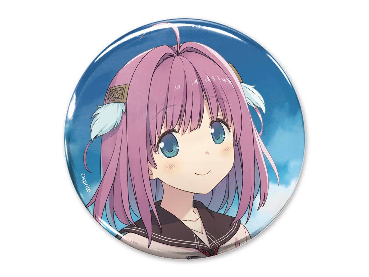 Aokana: Four Rhythm Across The Blue: Rika Ichinose 65Mm Can Badge Beyond The Sky Ver.