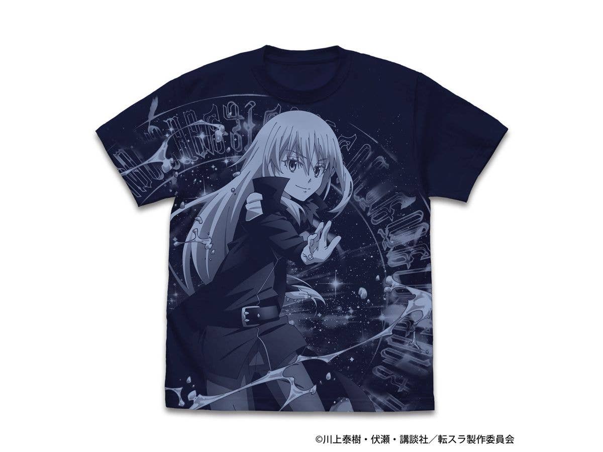 That Time I Got Reincarnated As A Slime: Rimuru And The King Of Wisdom All-Over Print T-Shirt / Navy-L