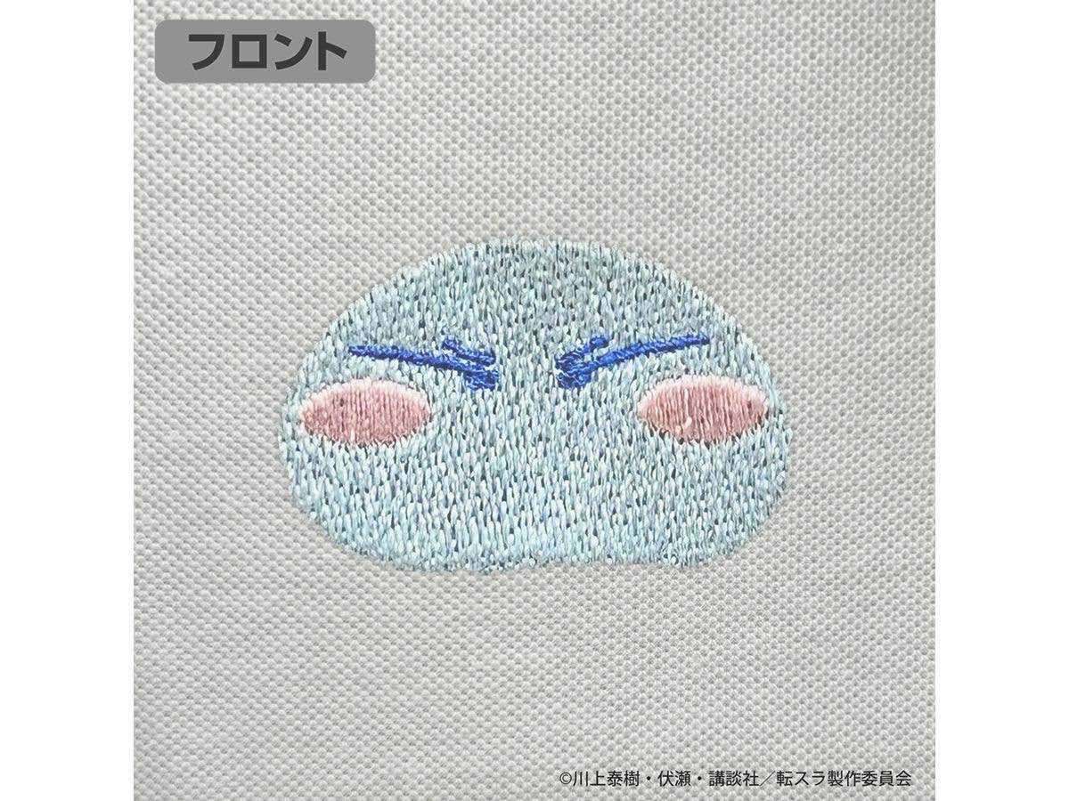 That Time I Got Reincarnated As A Slime: Rimuru-Sama One-Point Embroidery Polo Shirt / Gray-Xl