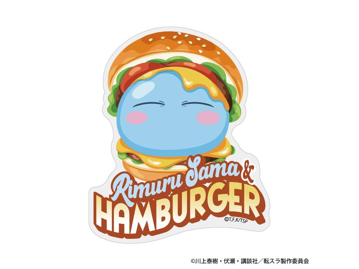 That Time I Got Reincarnated As A Slime: Rimuru-Sama In A Hamburger Acrylic Magnet