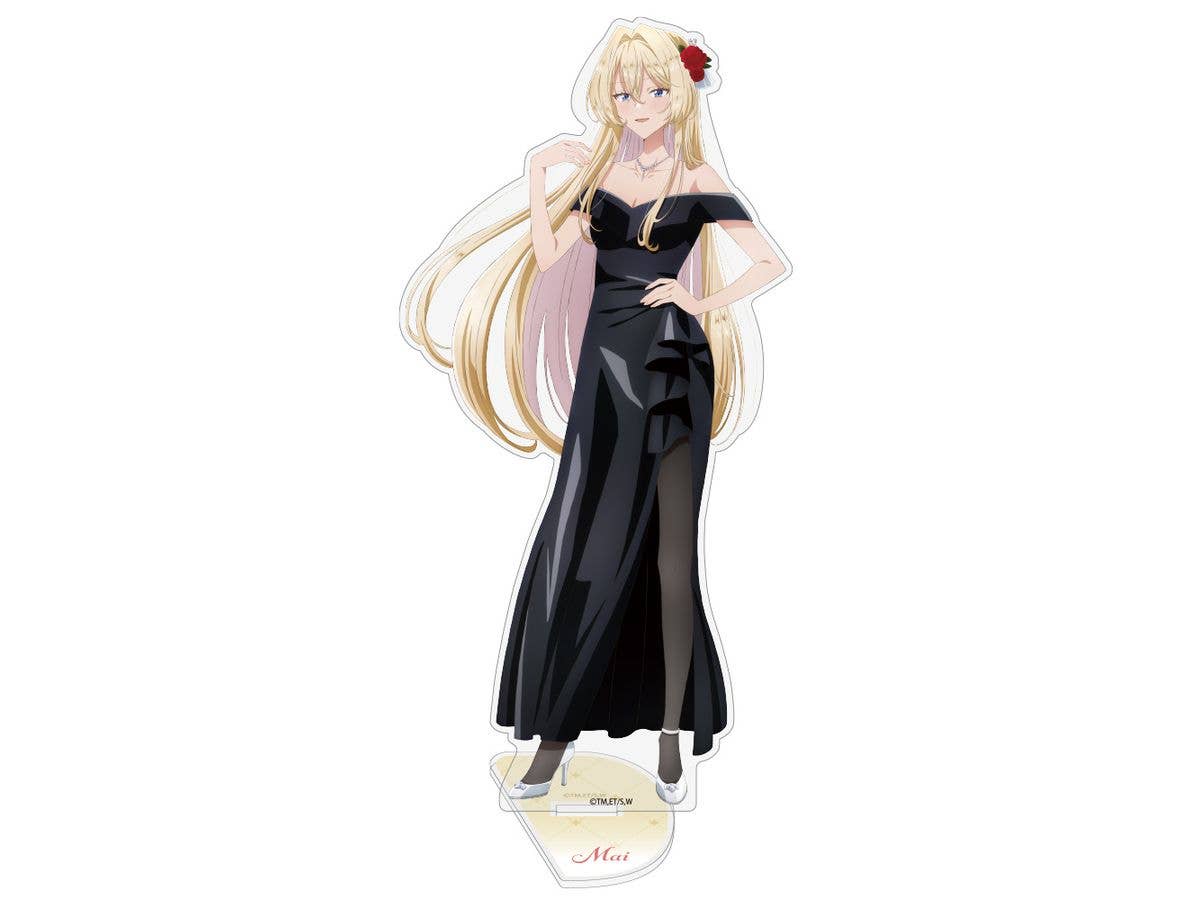 There's No Freaking Way I'Ll Be Your Lover! Unless...: Newly Illustrated Mai Ouzuka Acrylic Stand (Large) Party Dress Ver.