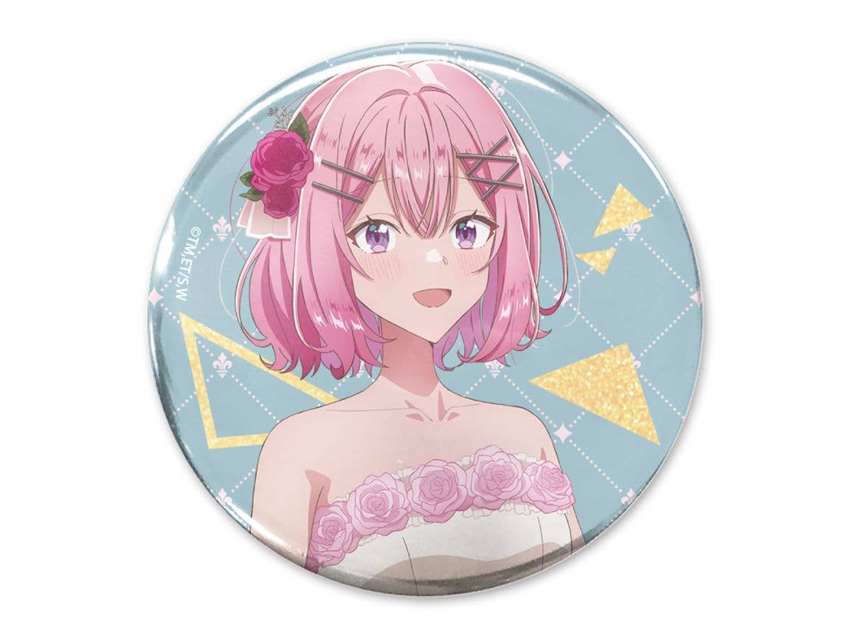 There's No Freaking Way I'Ll Be Your Lover! Unless...: Newly Drawn Illustration Of Renako Amaori 65Mm Can Badge Party Dress Ver.