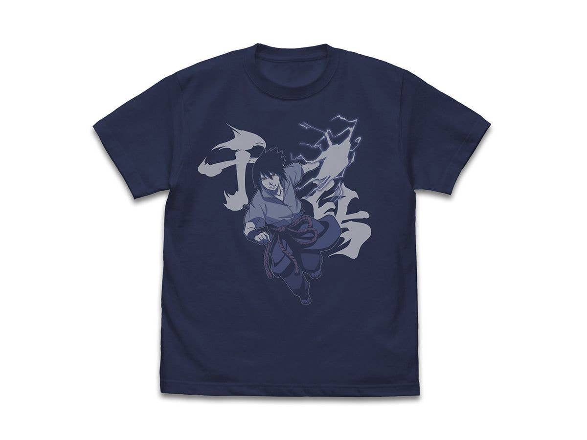 NARUTO Shippuden: Uchiha Sasuke [Chidori] T-shirt / INDIGO-S