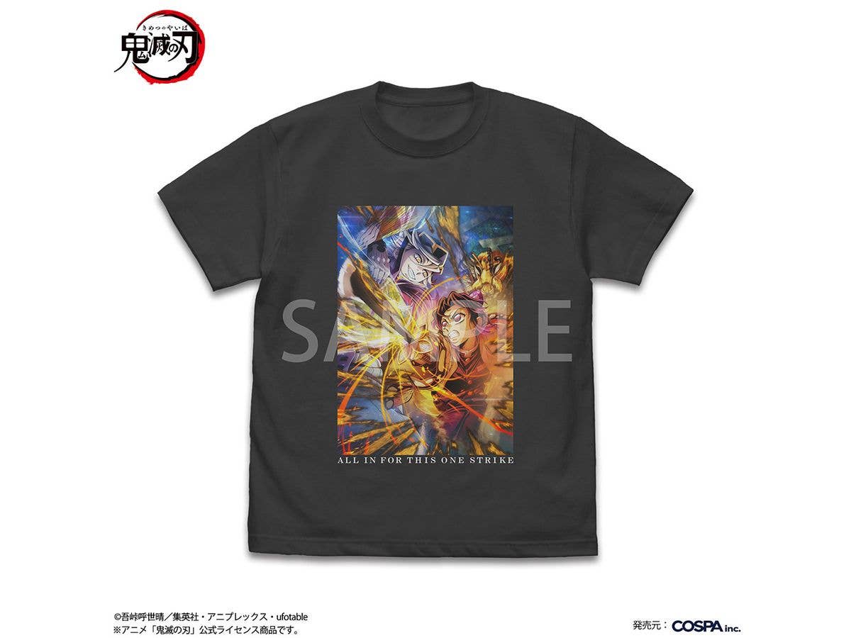 Demon Slayer: Kimetsu no Yaiba anime: Shinobu and Doma full-color T-shirt / SUMI-XL