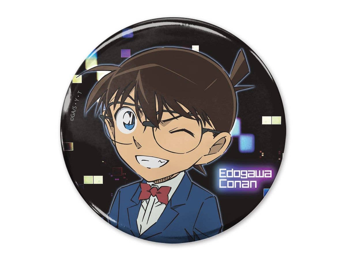 Detective Conan: Edogawa Conan 65mm Can Badge - Wink Ver.