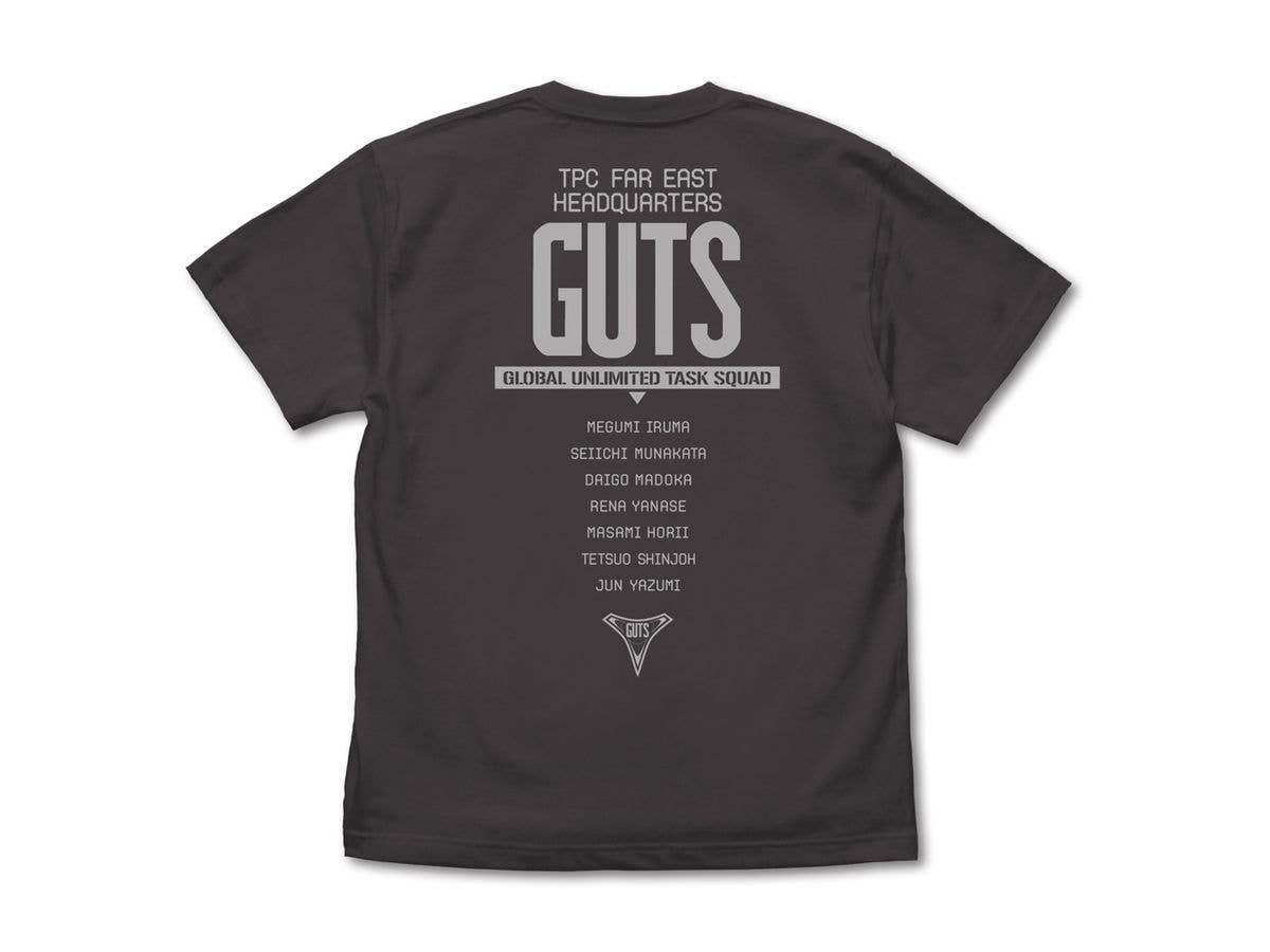 Ultraman Tiga: GUTS Logo T-Shirt / SUMI-XL