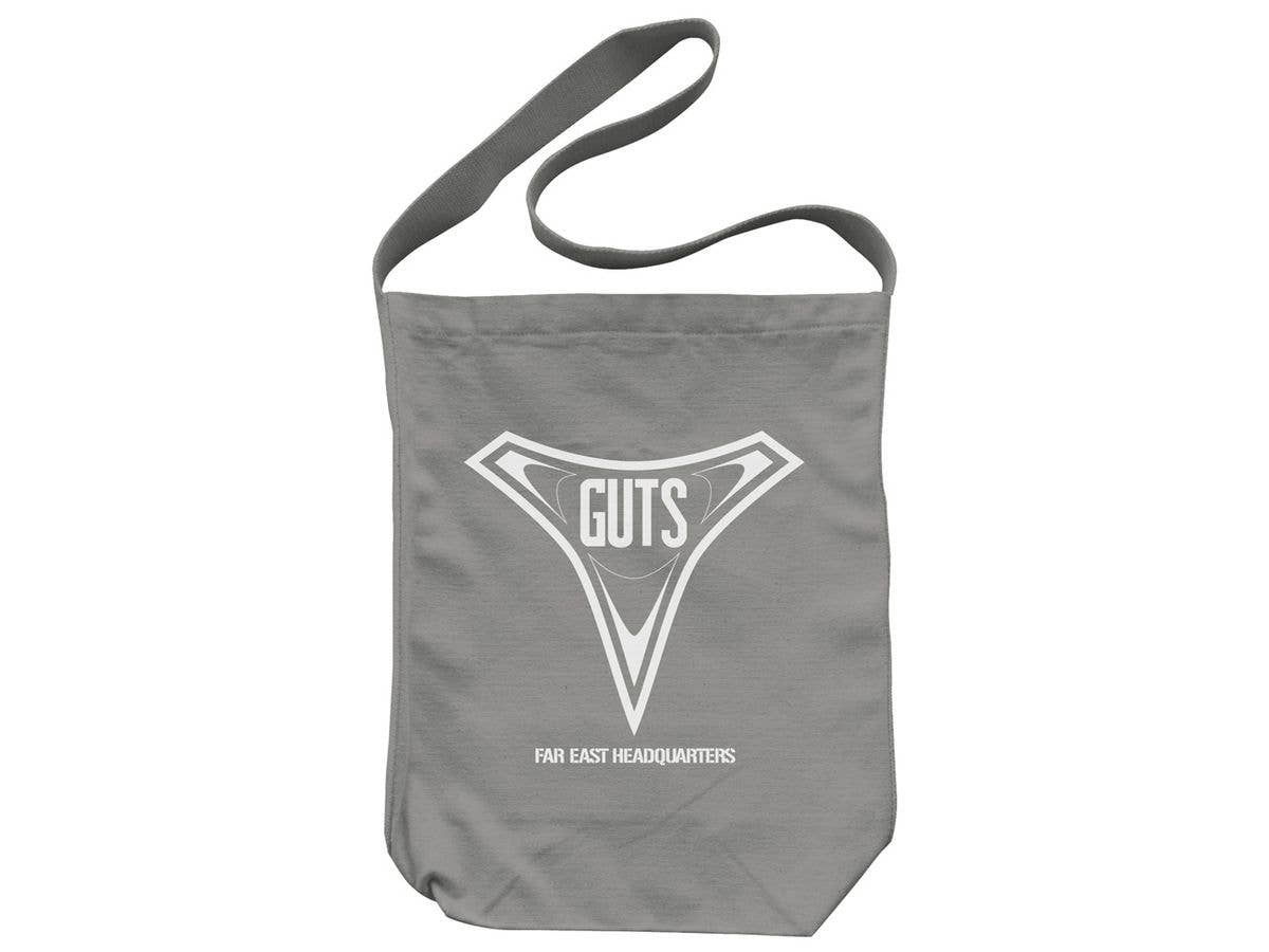 Ultraman Tiga: GUTS Logo Shoulder Tote / MEDIUM GRAY