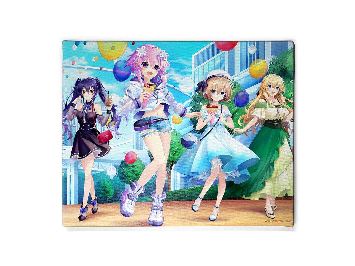 Hyperdimension Neptunia: Newly Illustrated Hyperdimension Neptunia F6 Canvas Art - Sweets Time Ver.