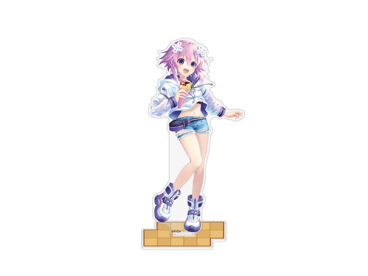 Hyperdimension Neptunia: Newly Illustrated Neptunia Acrylic Stand (Large) Sweets Time Ver.