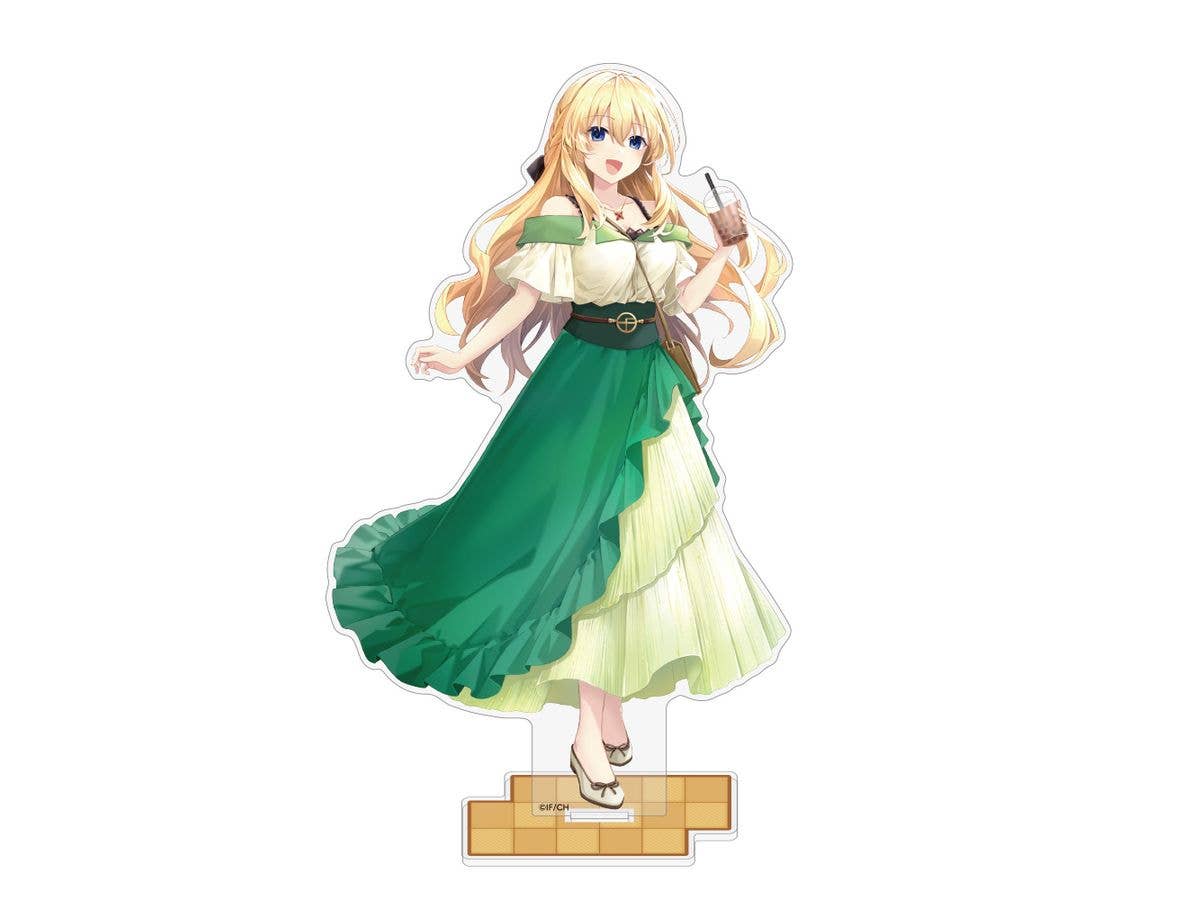 Hyperdimension Neptunia: Newly Illustrated Vert Acrylic Stand (Large) Sweet Time Ver.