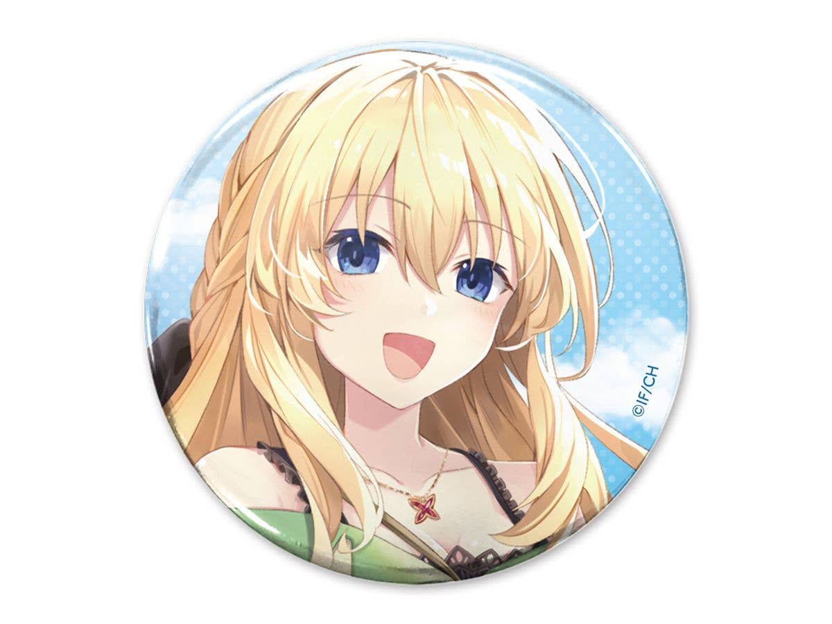 Hyperdimension Neptunia: Newly Illustrated Vert 65Mm Can Badge - Sweets Time Ver.