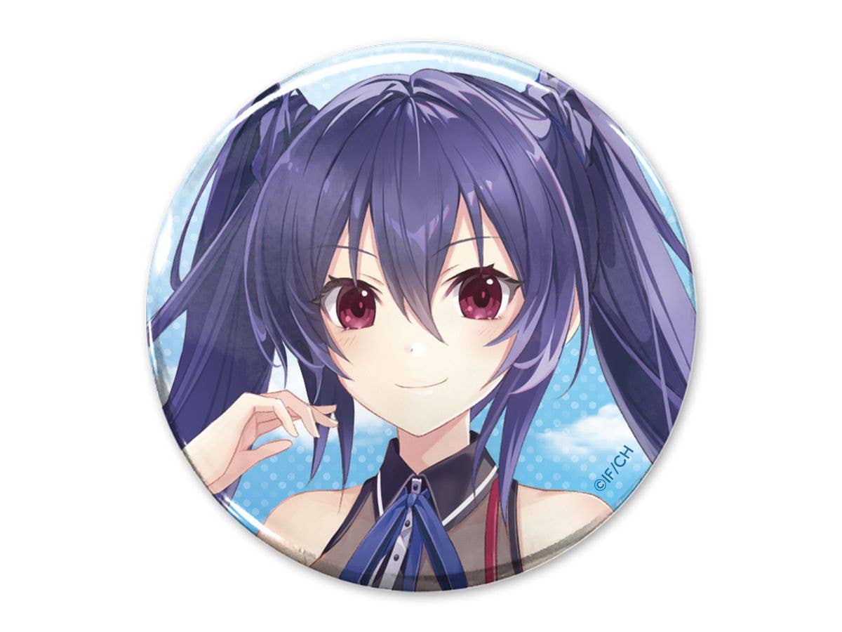 Hyperdimension Neptunia: Newly Illustrated Noire 65Mm Can Badge - Sweet Time Ver.