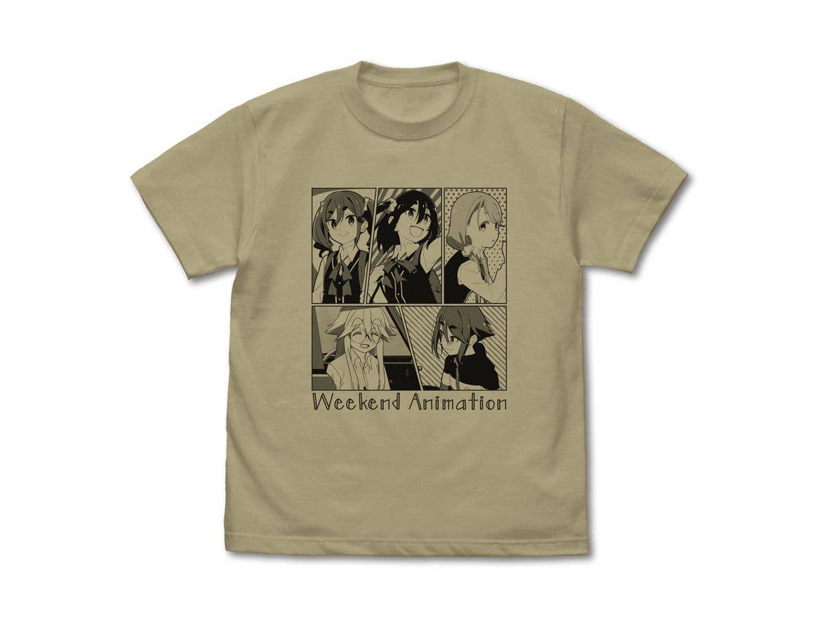 TV Anime Mono T-Shirt / SAND KHAKI-M