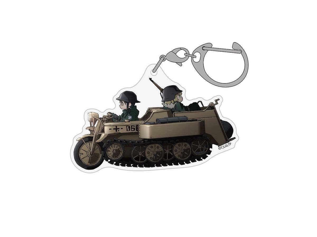 Girls' Last Tour: Kettenkrad and Chito & Yuuri Acrylic Multi Keychain