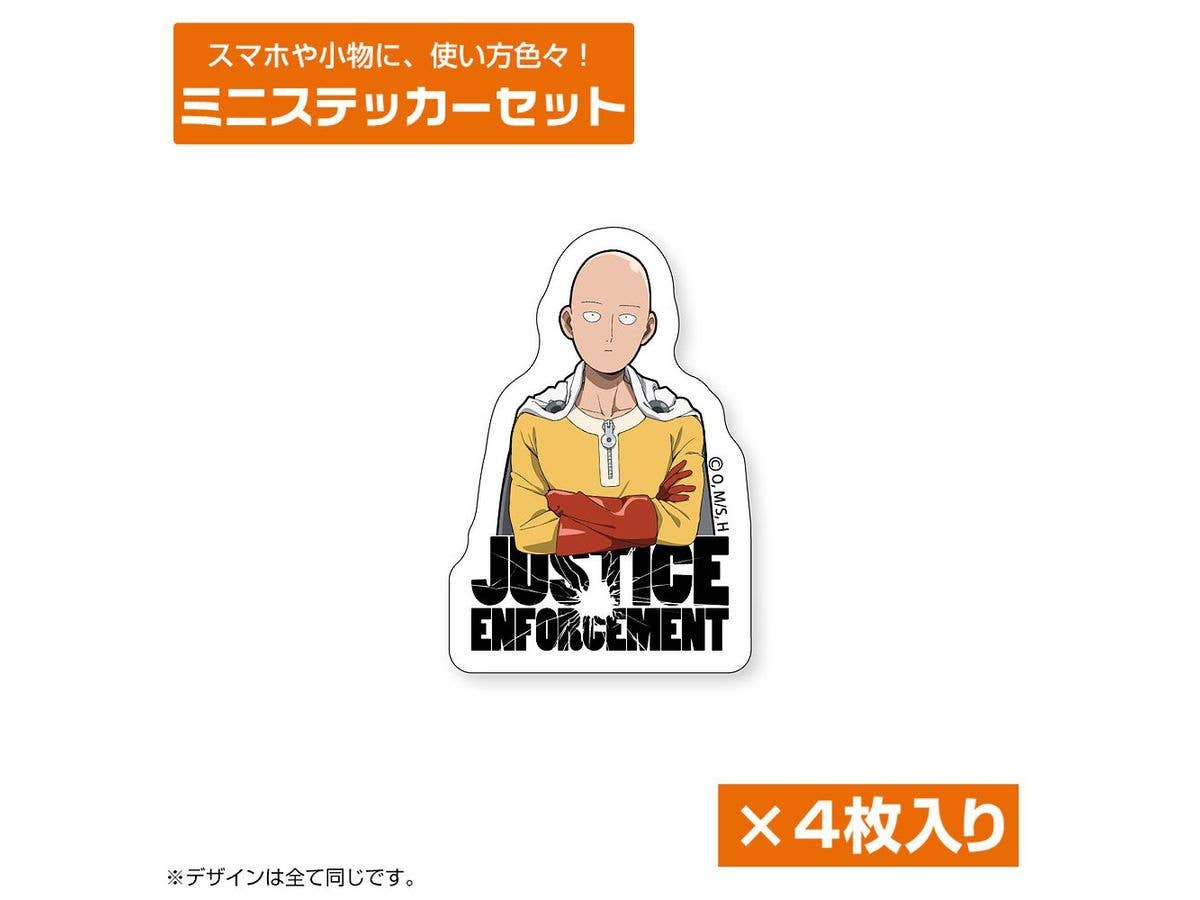 One-Punch Man: Saitama Mini Sticker Set