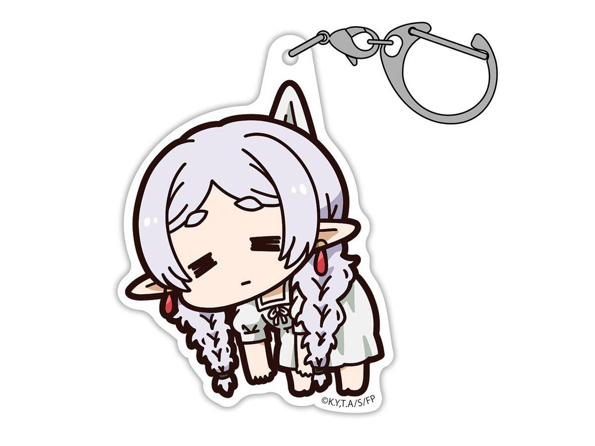 Frieren: Beyond Journey's End - Frieren Acrylic Pinching Figure (Picture) - Nightgown Ver.