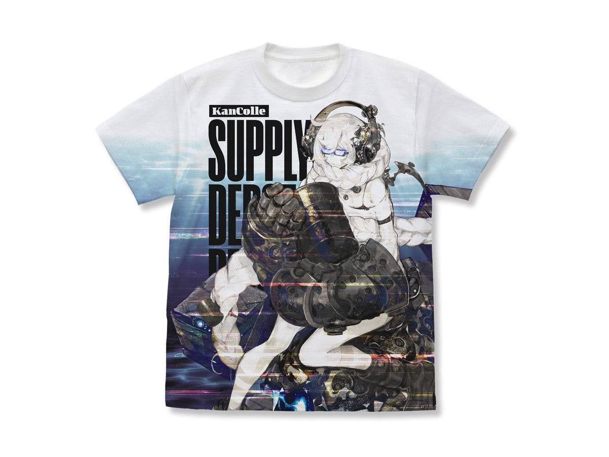 Kantai Collection -KanColle-: Abyssal Princess Full Graphic T-Shirt / WHITE-S