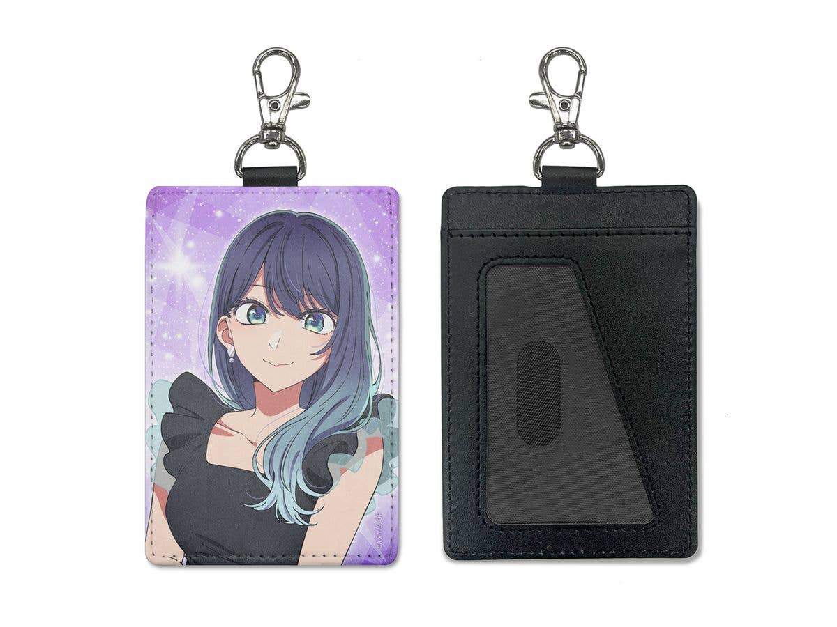 Oshi no Ko: Akane Kurokawa Pass Case (with carabiner) New Stage Ver.