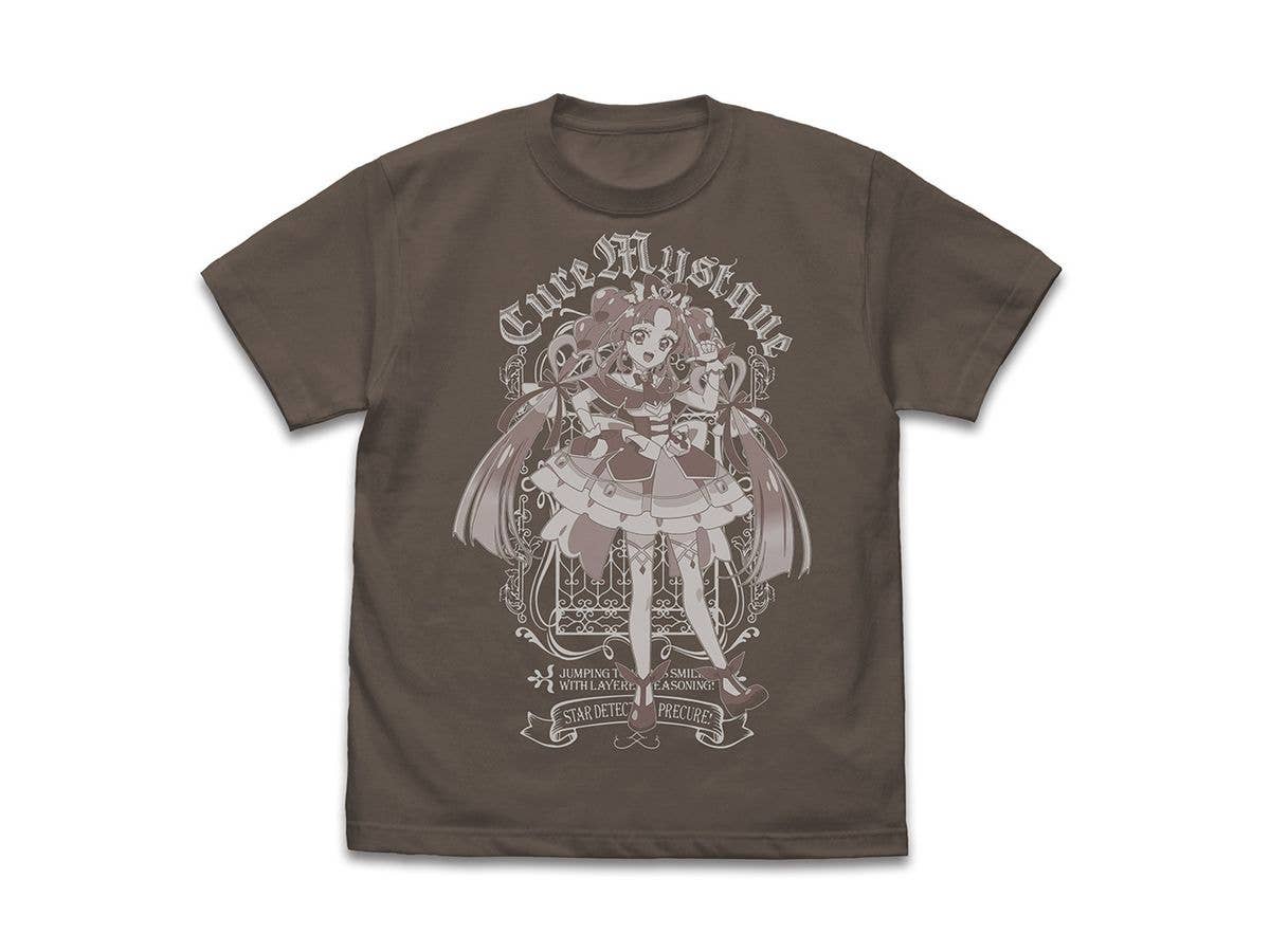 Detective Precure!: Cure Mystic T-shirt / CHARCOAL-L