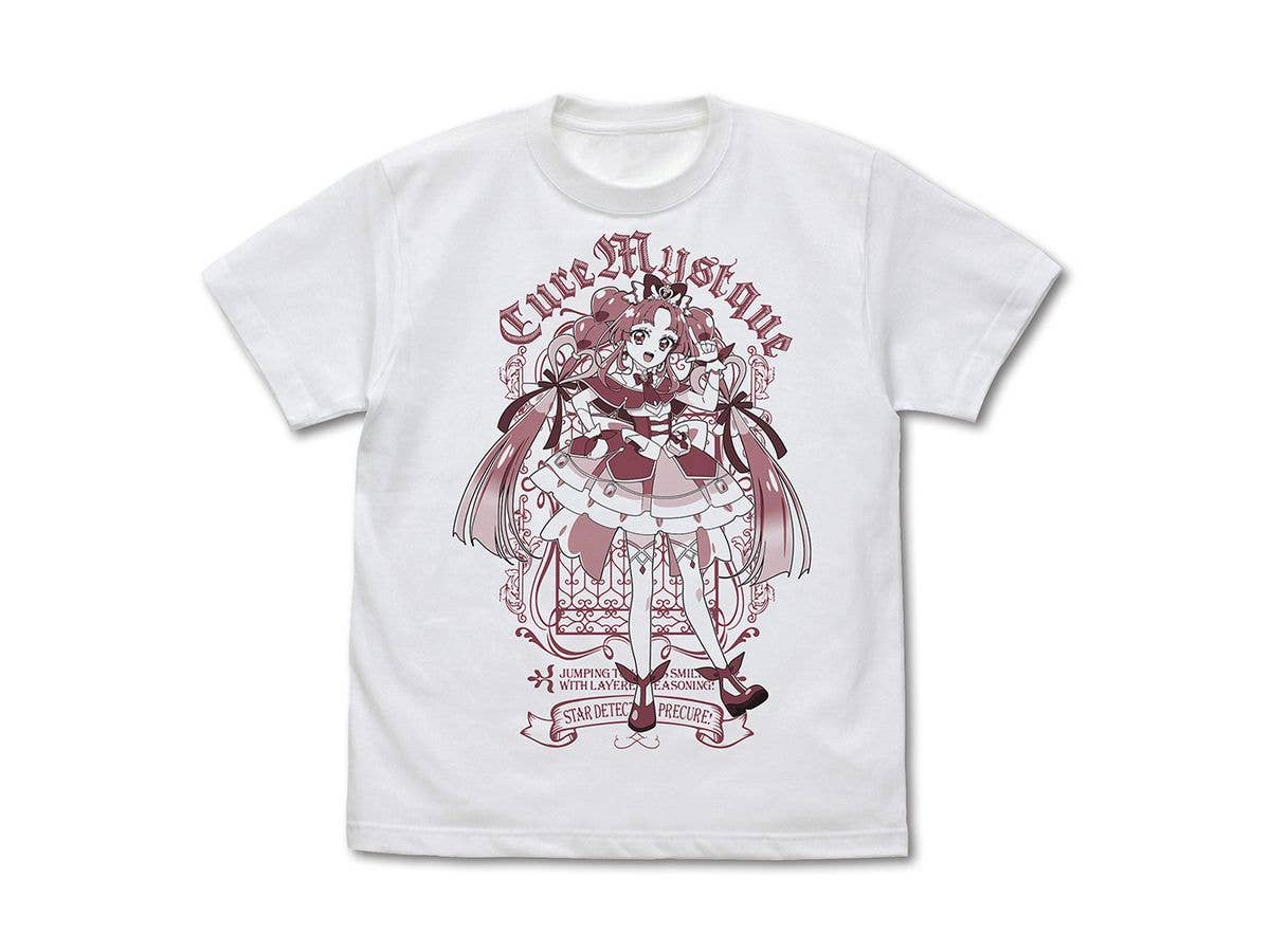 Detective Precure!: Cure Mystic T-Shirt / WHITE-S