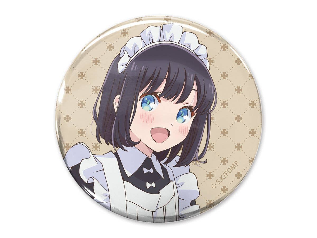 The Food Diary Of Miss Maid: Original Illustration - Suzume Tachibana 65Mm Can Badge