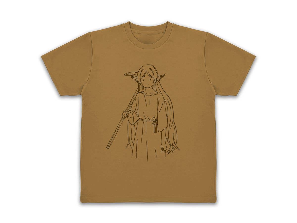 Frieren: Beyond Journey's End - Frieren I've been stuck working in a mine for 300 years Dry T-shirt / COYOTE-XL