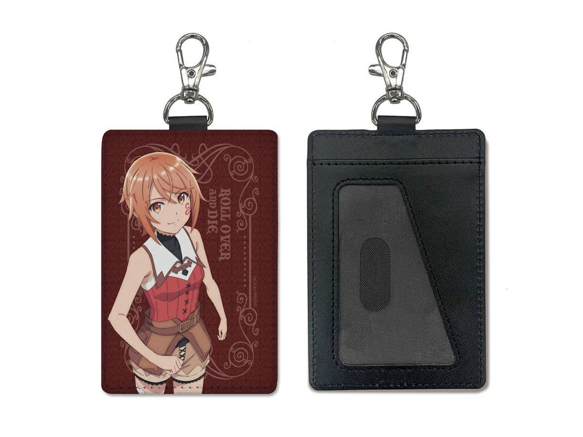 Roll Over And Die: I Will Fight For An Ordinary Life With My Love And Cursed Sword!: Flam Pass Case (With Carabiner)