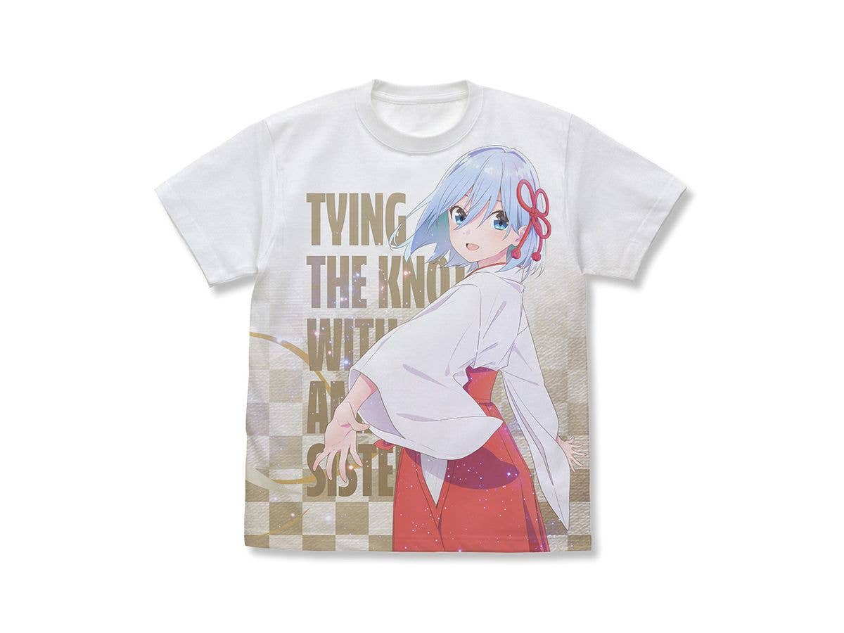 TV Anime Amagami-san Chi no Enmusubi: Amagami Asahime Full Graphic T-Shirt / WHITE-S