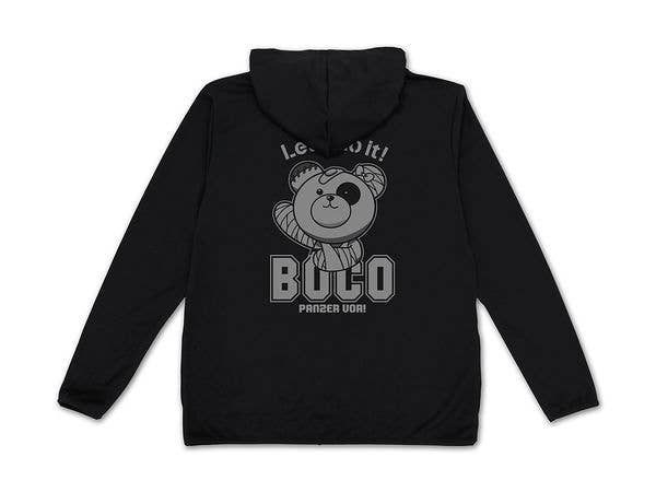 Girls und Panzer Final Chapter: Boko Lightweight Dry Hoodie / BLACK-XXL