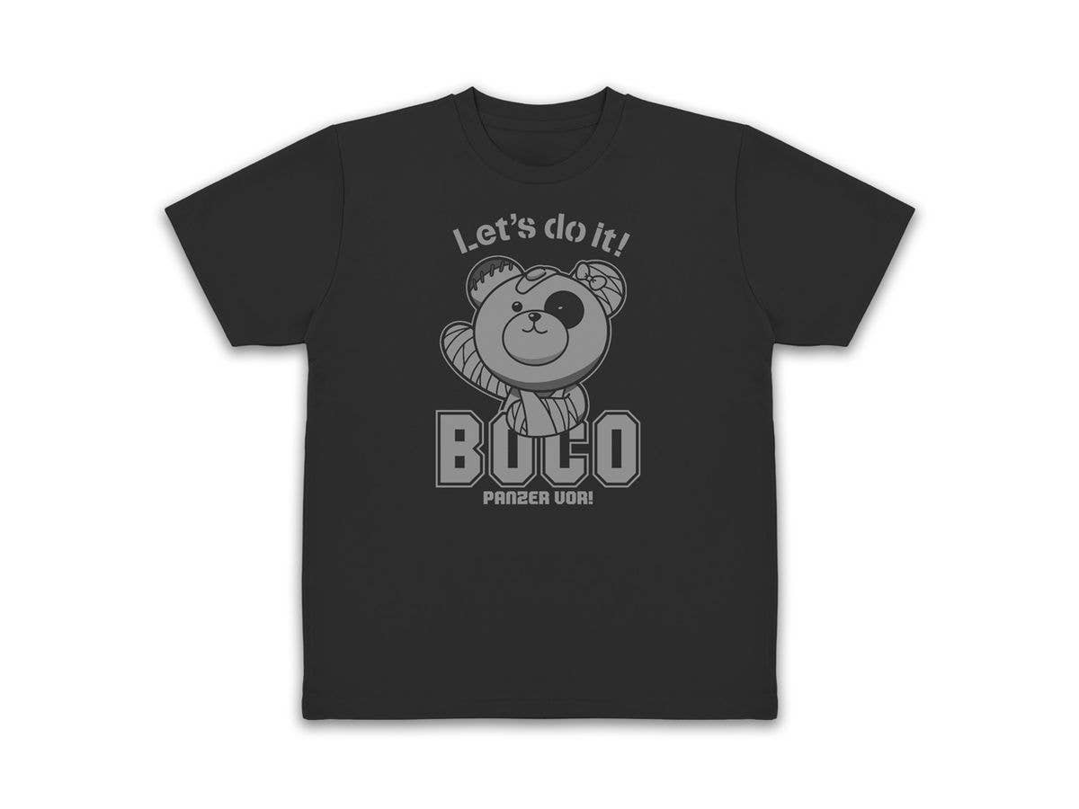 Girls und Panzer Final Chapter: Boko Dry T-Shirt / BLACK-S