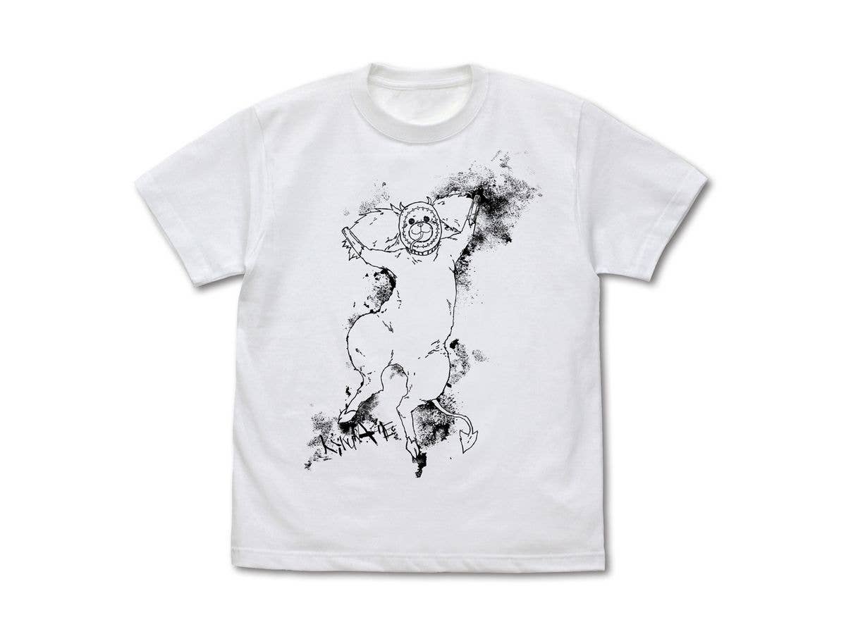Dorohedoro (Season 2): Anime Version Kikurage T-Shirt / WHITE-L