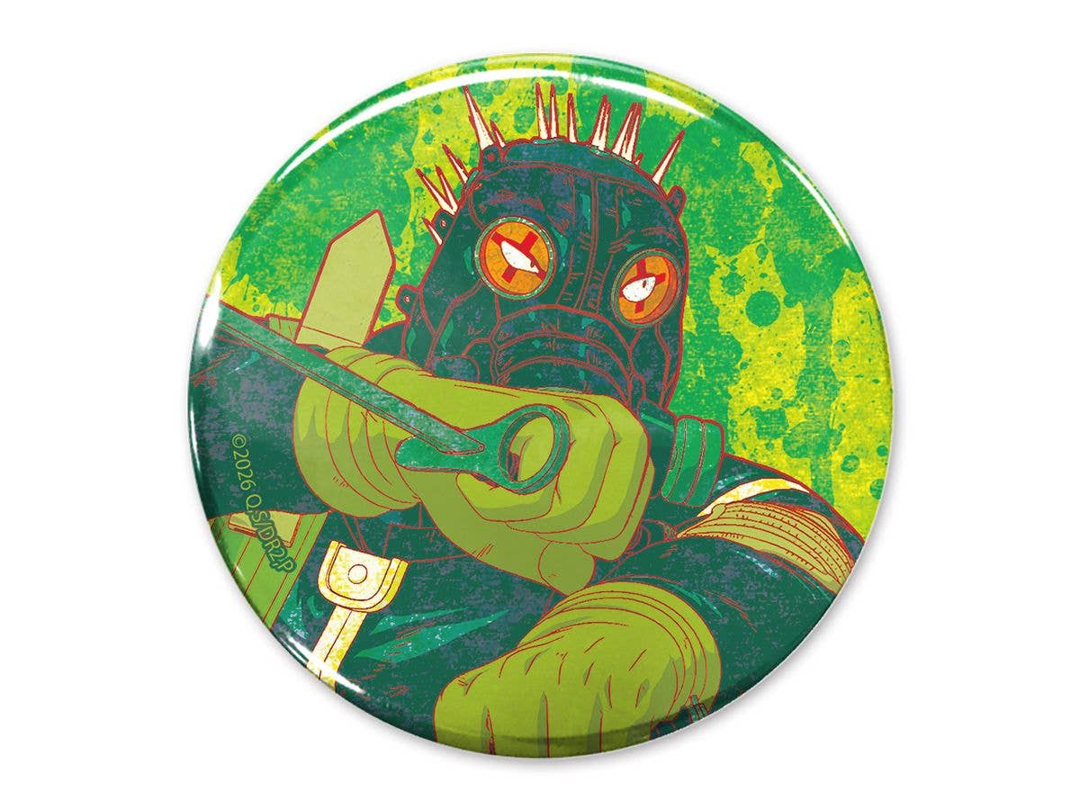 Dorohedoro (Season 2): Anime Version Caiman 65mm Can Badge