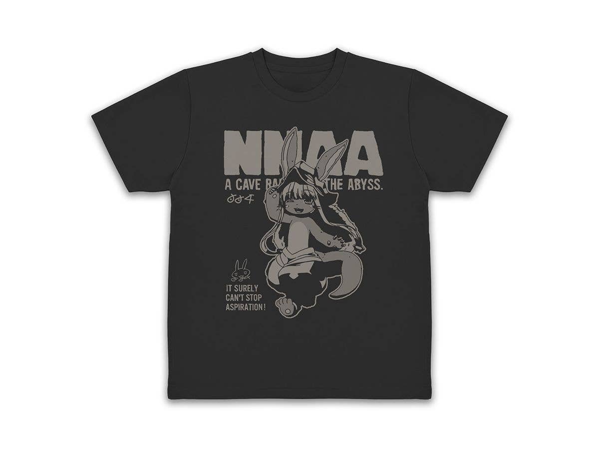 Made in Abyss: The Golden Land of the Blazing Sun: Nanachi's Nnaa Dry T-Shirt / BLACK-S