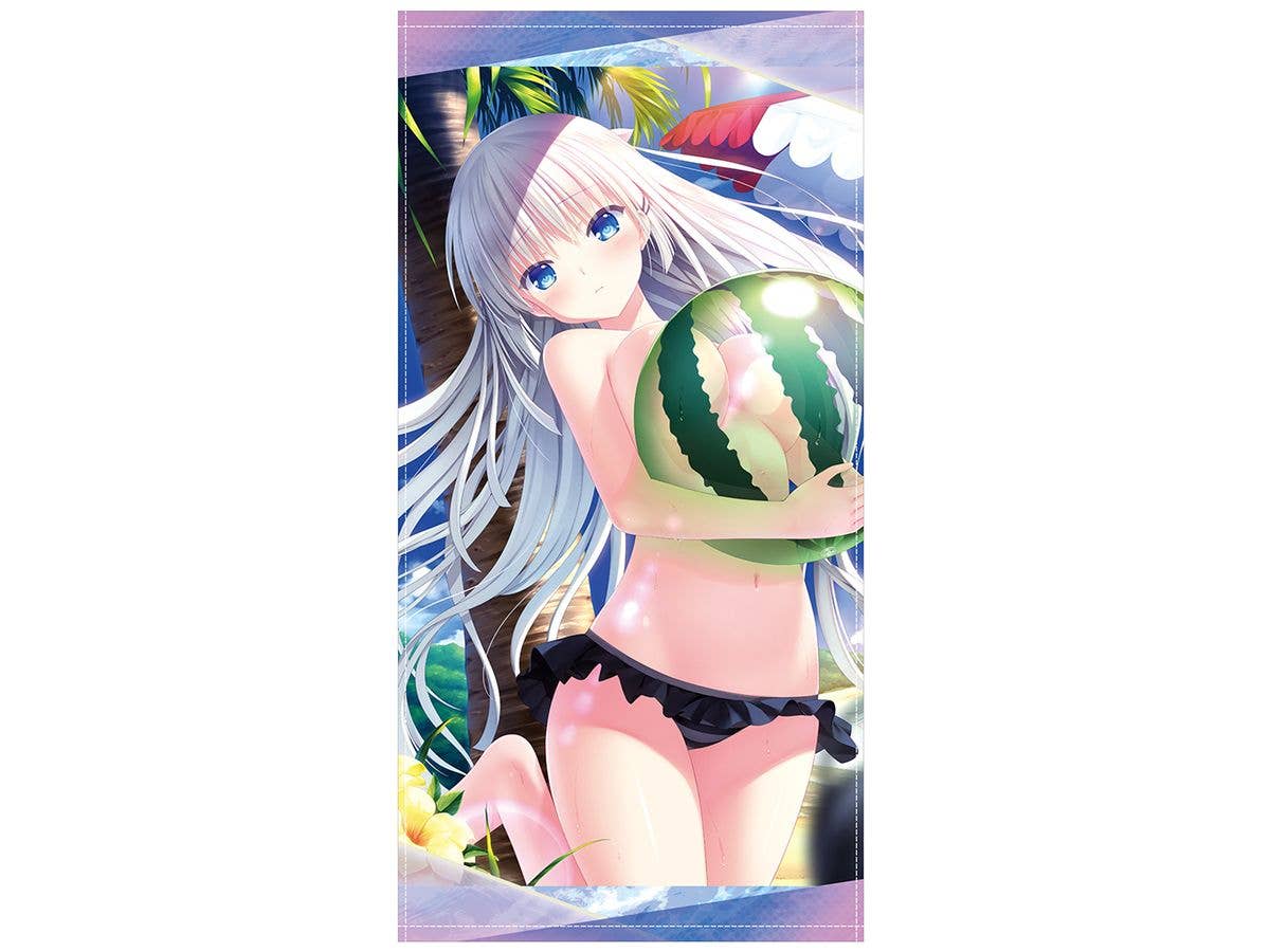 Summer Pockets Reflection Blue: Naruse Shiroha 120cm Big Towel Swimsuit Ver.