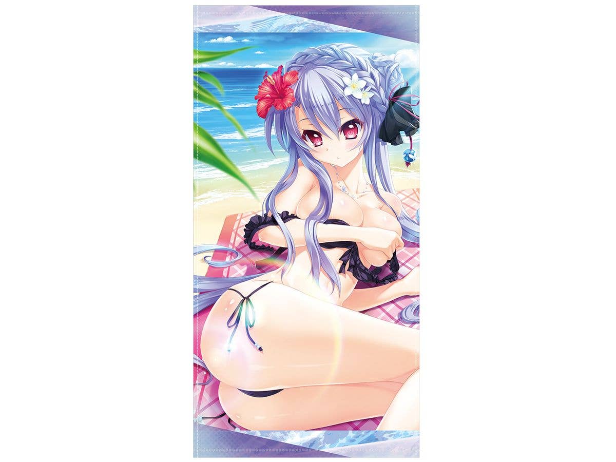 Summer Pockets Reflection Blue: Soramon Ao 120cm Big Towel Swimsuit Ver.