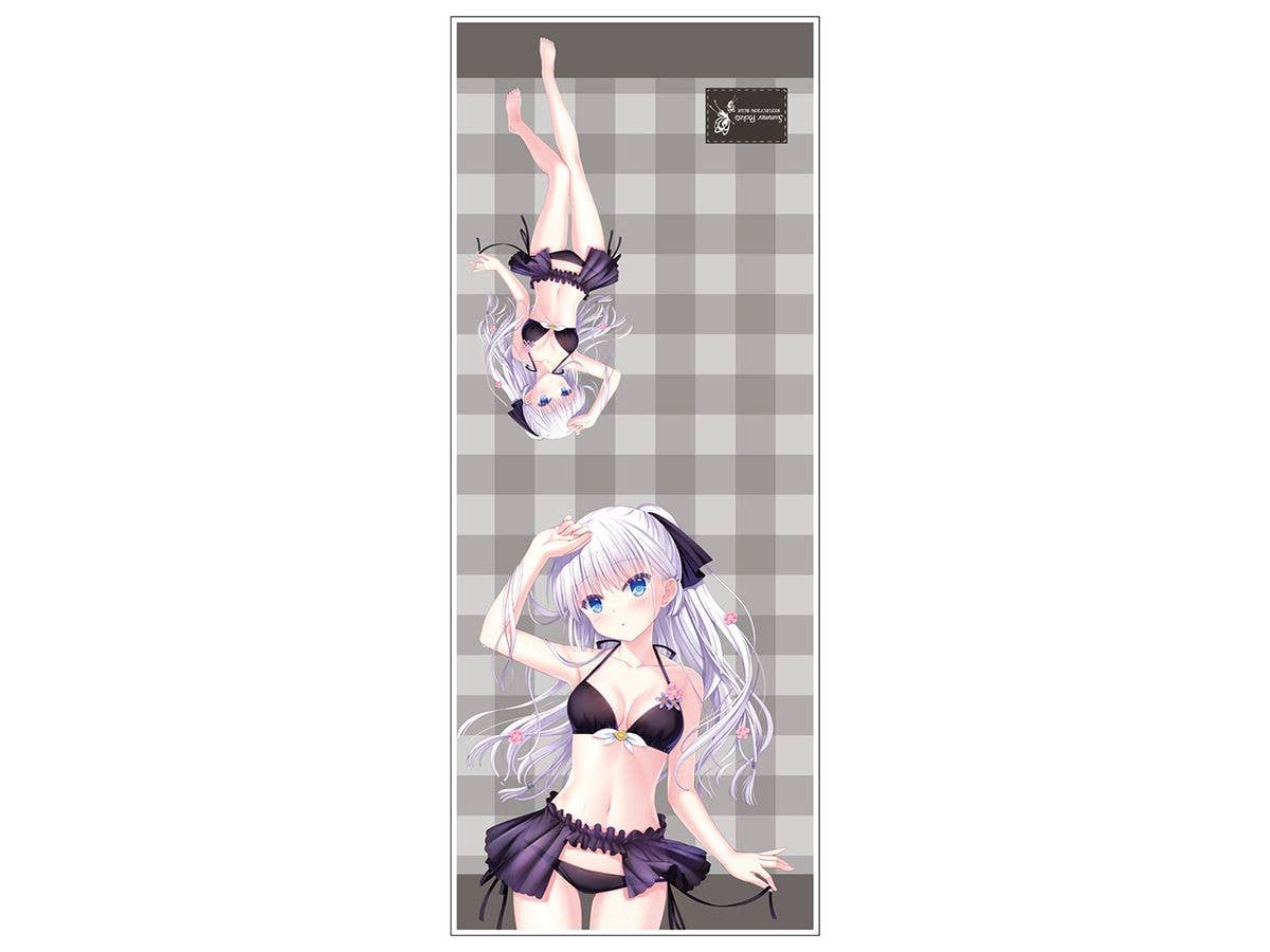 Summer Pockets REFLECTION BLUE: Naruse Shiroha Hybrid Face Towel Swimsuit Ver.