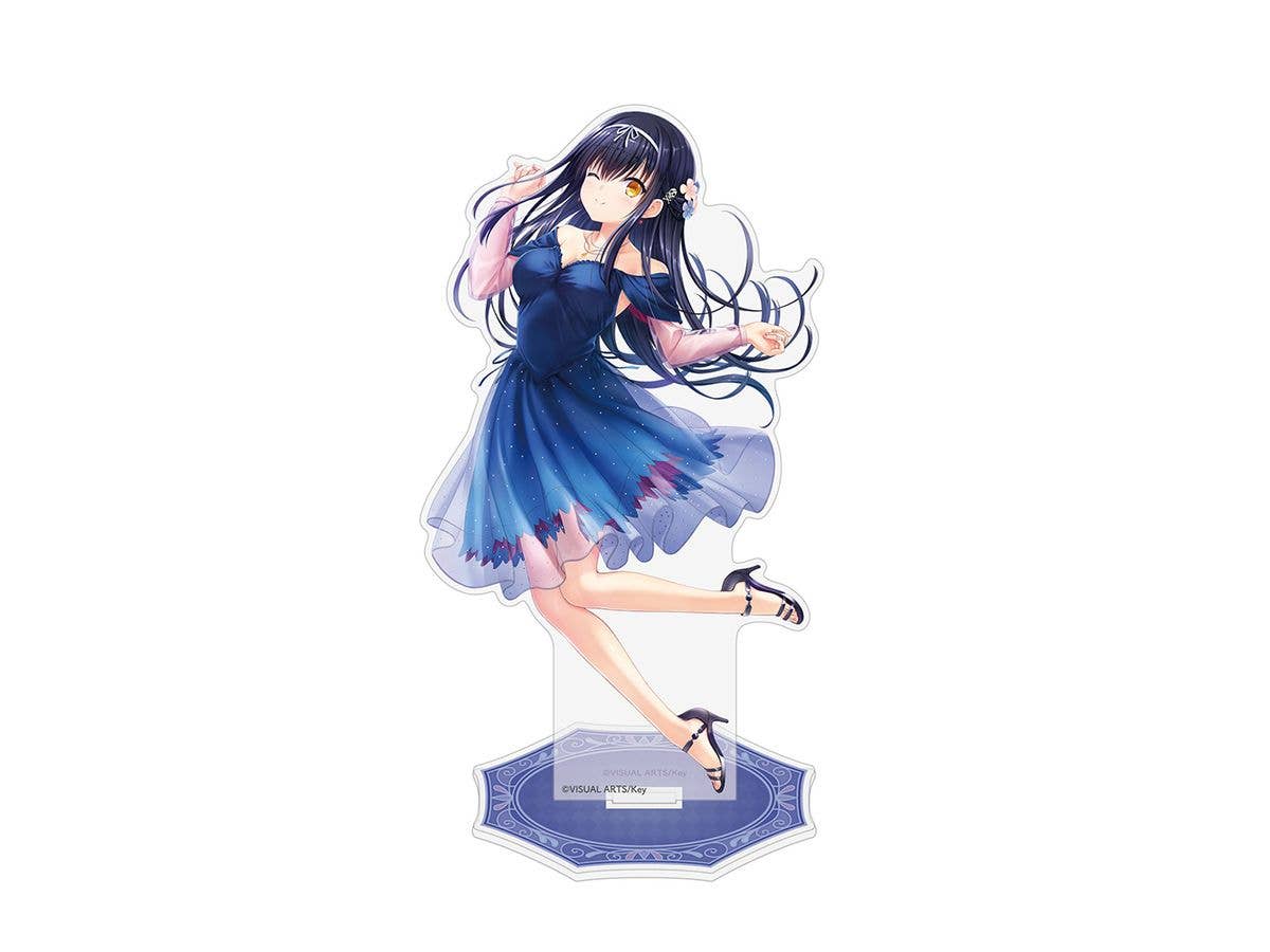 Summer Pockets REFLECTION BLUE: Kamome Kushima Acrylic Stand (Large) Party Dress Ver.