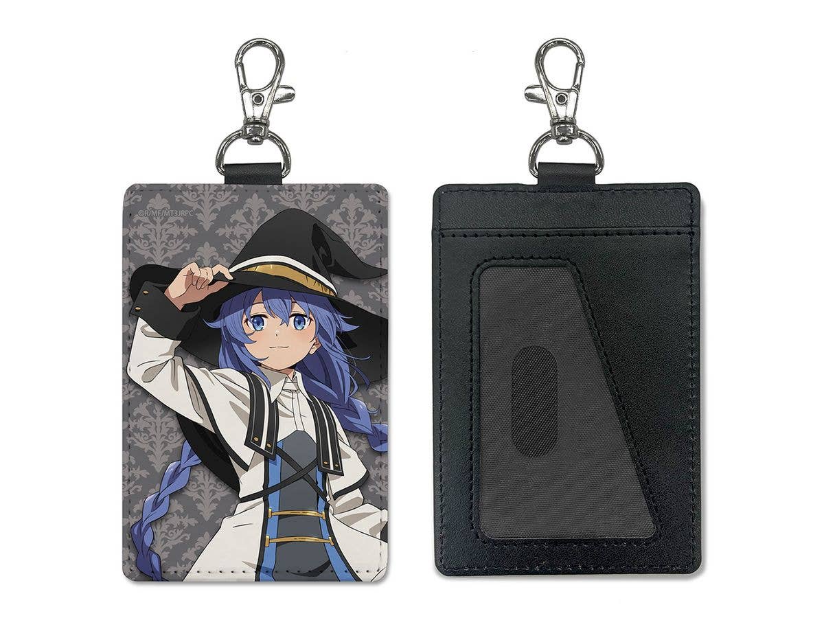 Anime Mushoku Tensei III -Jobless Reincarnation III-: Roxy M. Greyrat Pass Case (with carabiner clip)