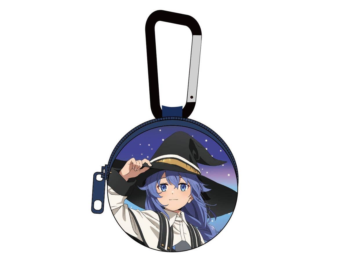 Anime Mushoku Tensei III -Jobless Reincarnation III-: Roxy M. Greyrat Mini Pouch with Carabiner