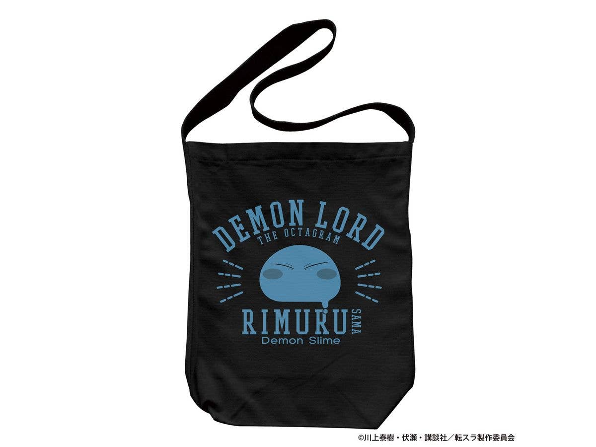 That Time I Got Reincarnated as a Slime: Rimuru-sama College Shoulder Tote / BLACK