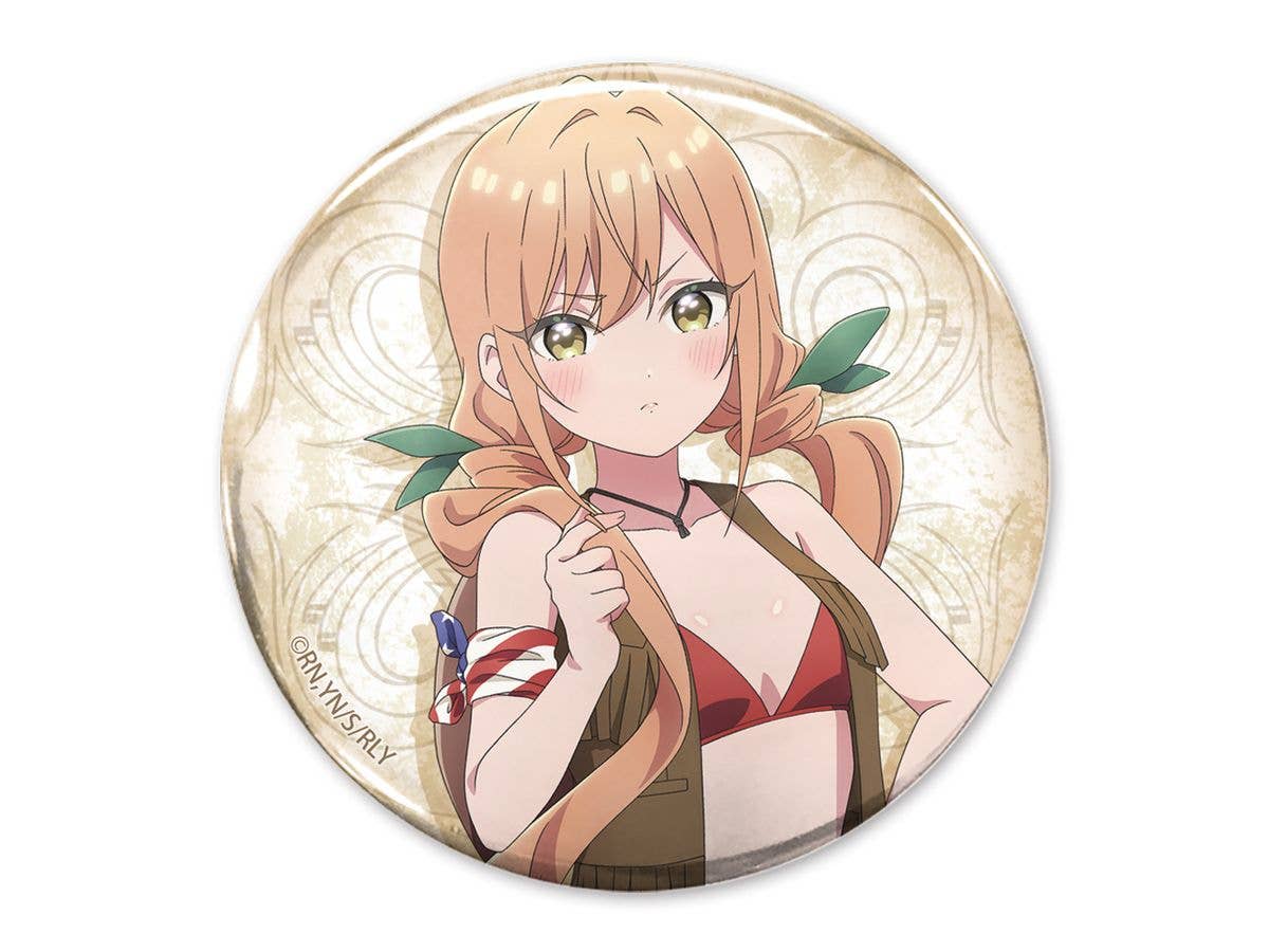 The 100 Girlfriends Who Really, Really, Really, Really, Really Love You: Original Illustration by Inada Karane 65mm Can Badge Cowgirl Ver.